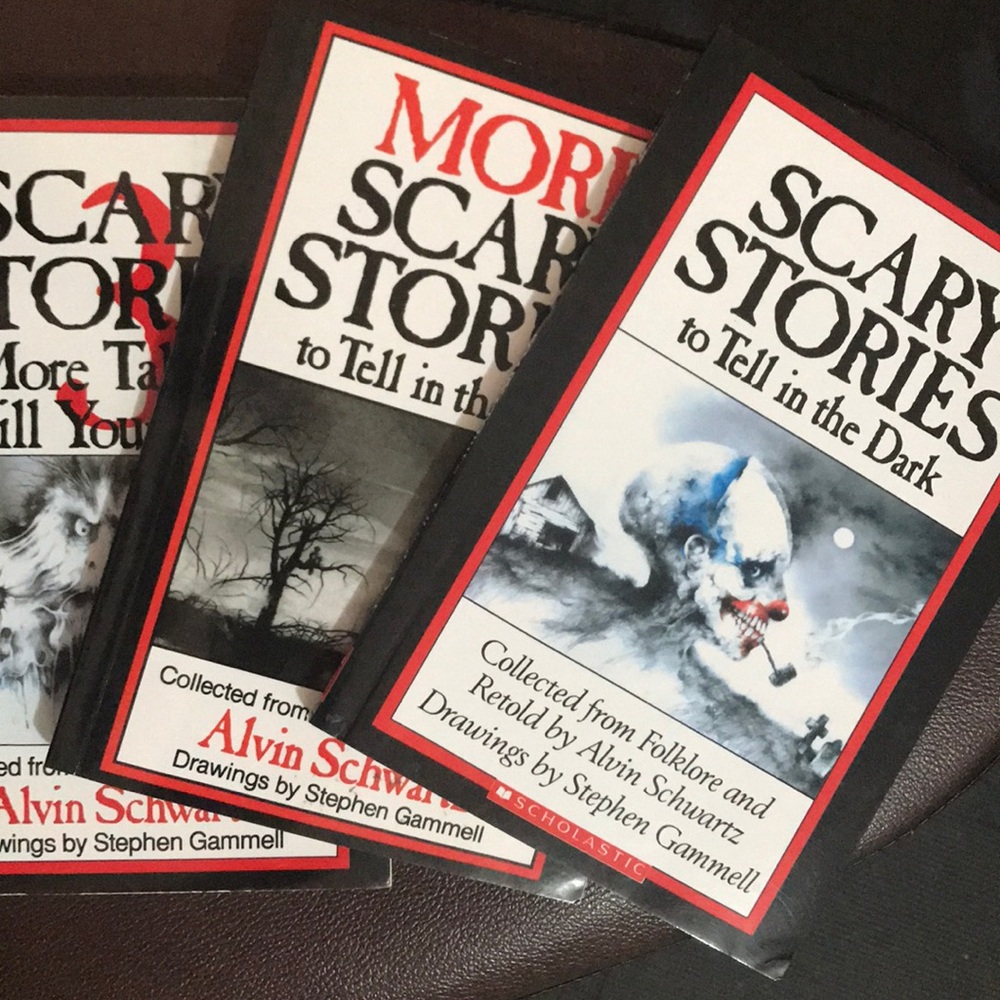Scary stories books